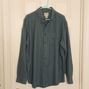 L.L.Bean mens long sleeve flannel.